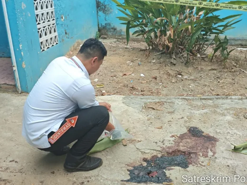 olah tkp pembunuhan asn oki